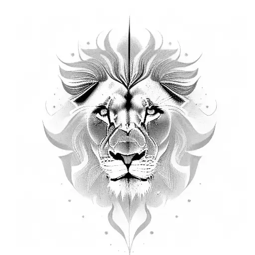 A Powerful Lion Symbolizing Your Family's Strength And Loyalty