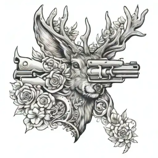 Deer Rabbit Bird Gun