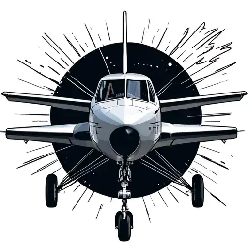 Sport Cruiser Plane Outline