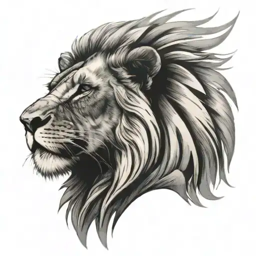 Scarred Lion