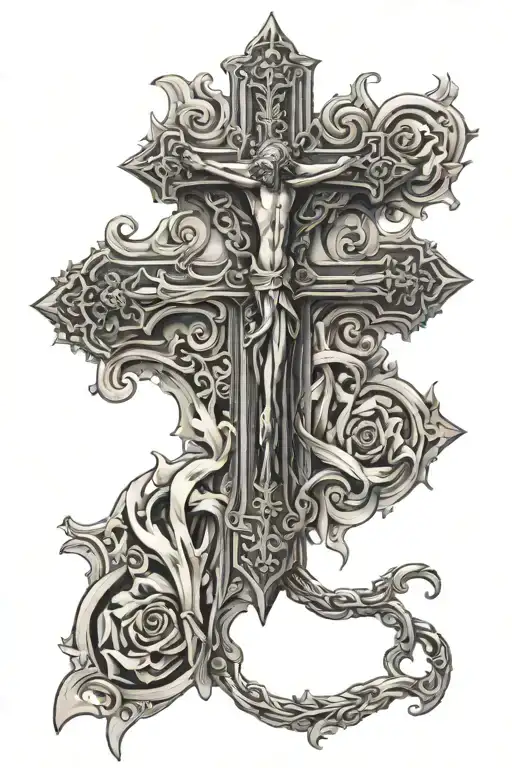 A Sword That Looks Like A Crucifix