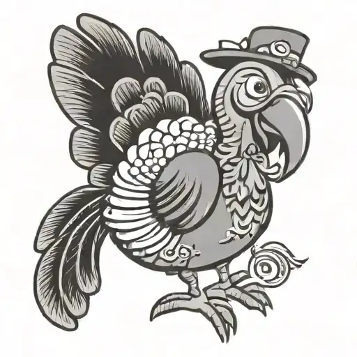 Cartoon Turkey