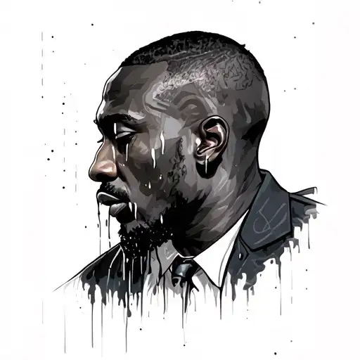 Tears Of A Man Black Man