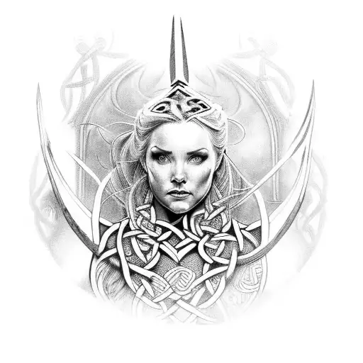 Celtic Woman Warrior