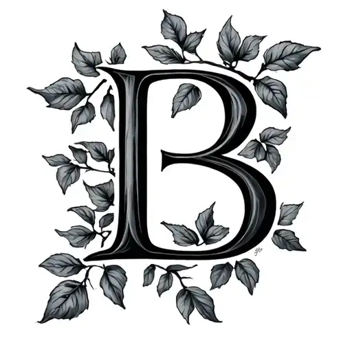 Vine W The Letter B Incorporated Representing The Client's
