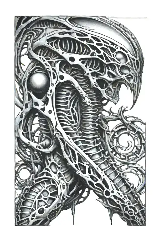 Hr Giger Bioorganic Long Stem