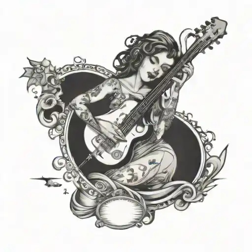 Tarot Card Concert Singer Performing