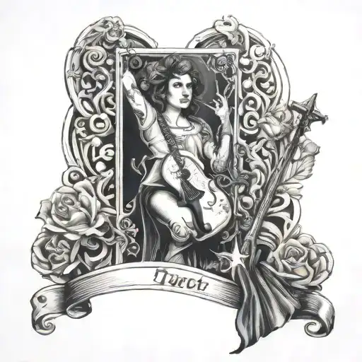 Tarot Card Concert Stage