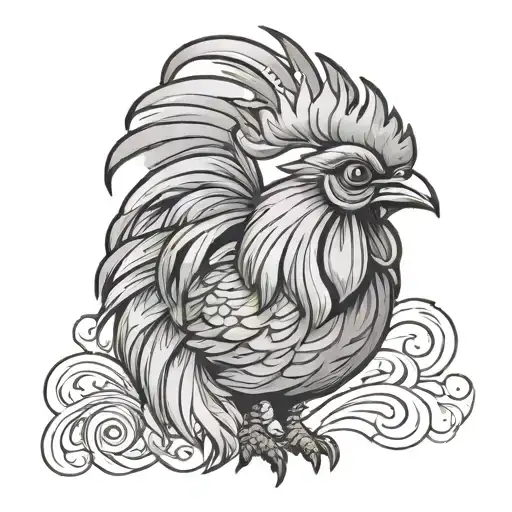 Rooster Cartoon