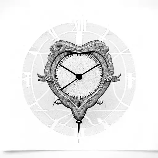 Clock With Heart