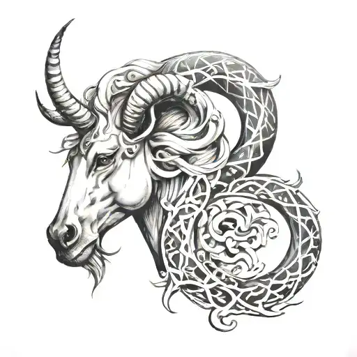 My Wife's Tattoo Is Capricorn Zodiac Sign
