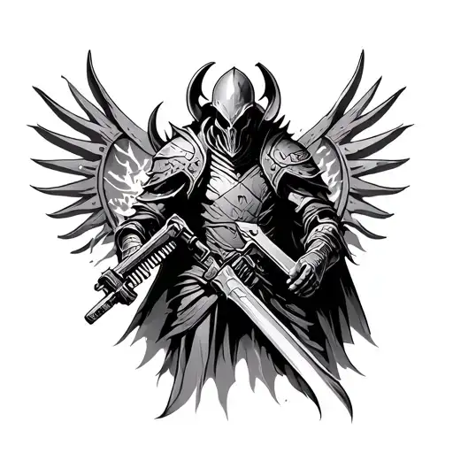 Dark Souls Exterminator That Has Been Conformed Into The Dark Sided Ways