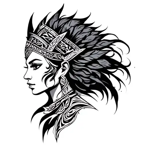 Warrior Princess Tribal