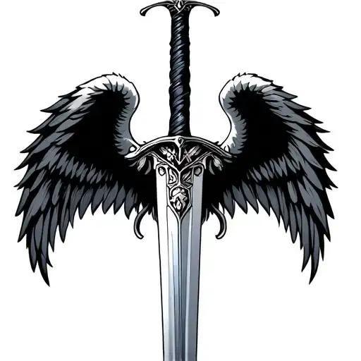 Wings Strong Sharp Sword
