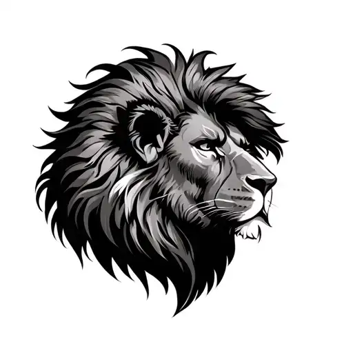 Lionhead And Black Man