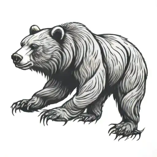 Neo Traditional Bear