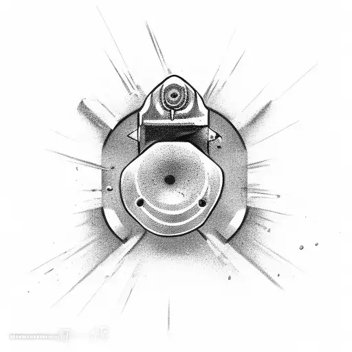 Gun Bullet Shooting Rock Metal