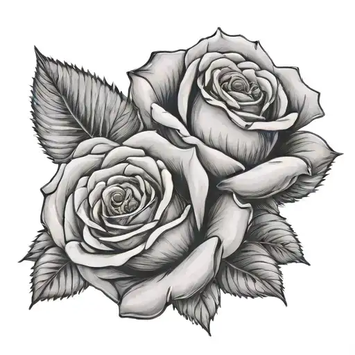 Roses With The Name Hannahrose In I Love You