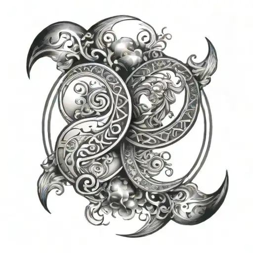 Twin Flame Aries Libra Zodiac Sign Incorperated Moons Infinity