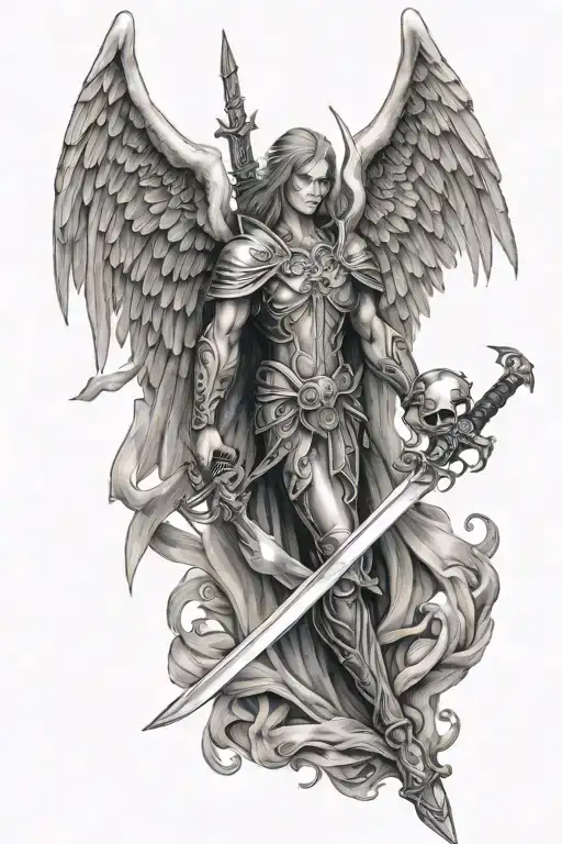 Arch Angel Micheal Sword