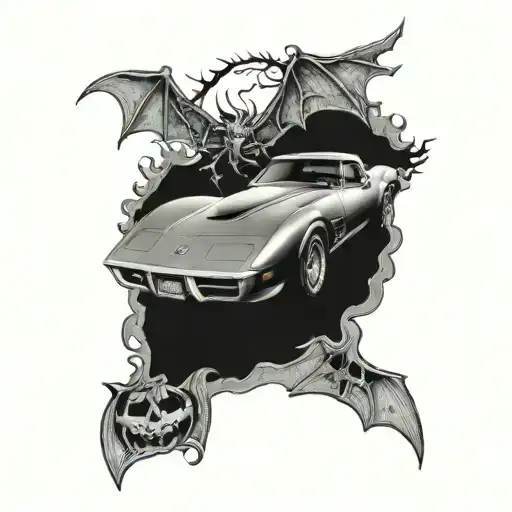 1978 Corvette With A Halloween Feel