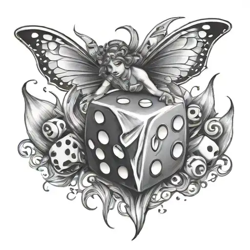 Fairy Rolling Dice Rolling