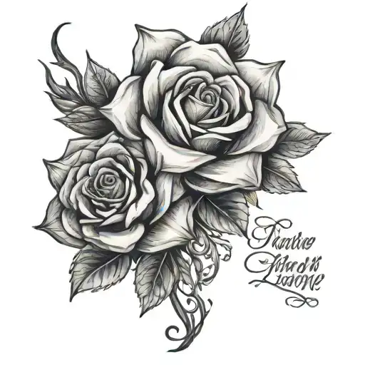 Forearm Tattoo With A Quote