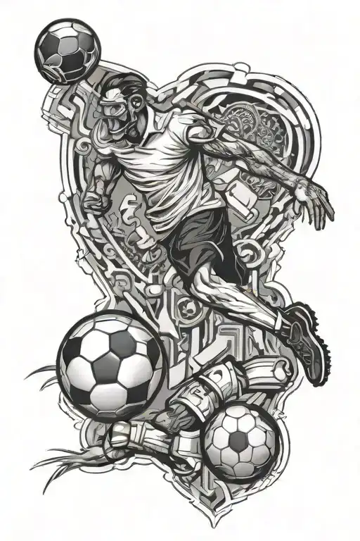 Love Of Football And Working Out