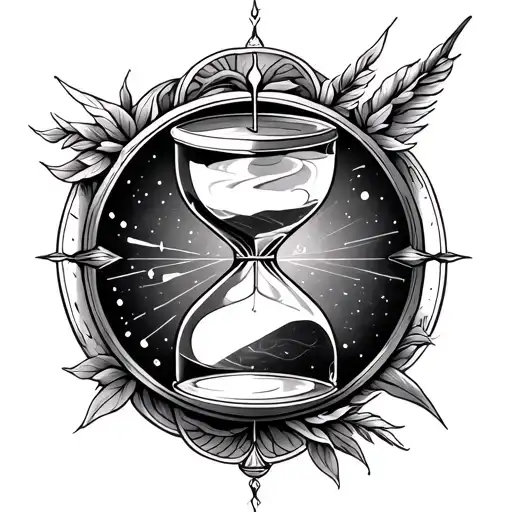 Hourglass And Sagittarius