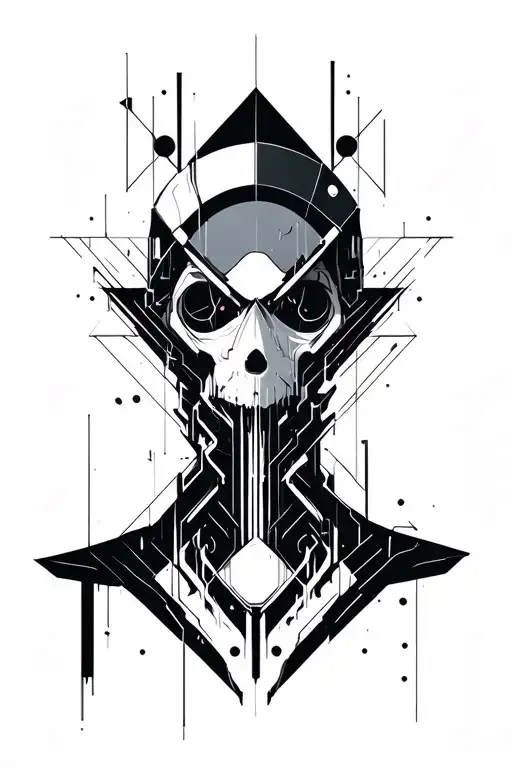 Cyberpunk Geometry Patterns