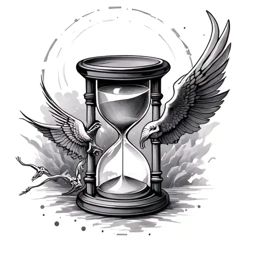 Hourglass And Sagittarius