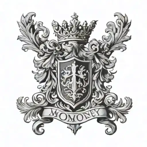 Mooney Crest Heraldry Crown
