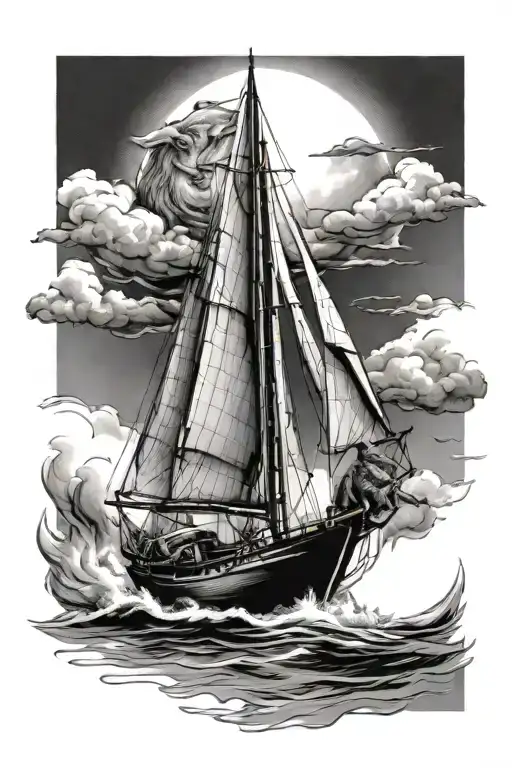 Wolf Sailboat