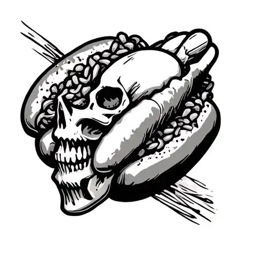 Skull Hotdog