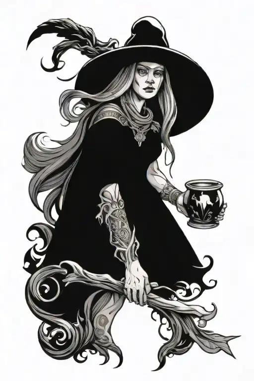 Nordic Witch Strong Woman