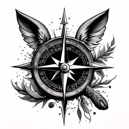 Compass And Animals