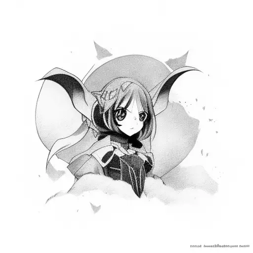 Anime Girl Bat