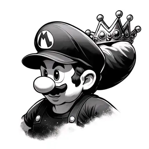 Mario Hat And Peach Crown
