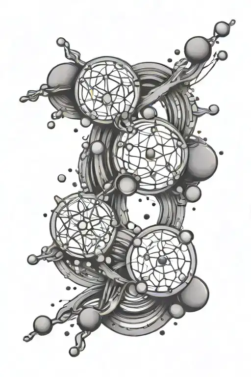 Sad Symbol Serotonin Molecule