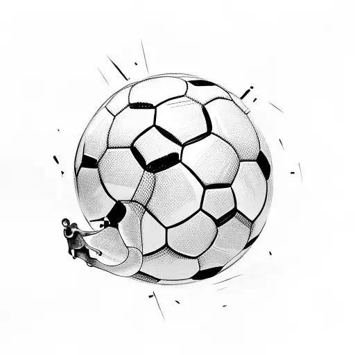 Soccer With Numbers 10 And 23