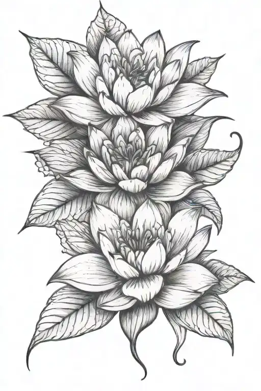 Holly And Water Lilly