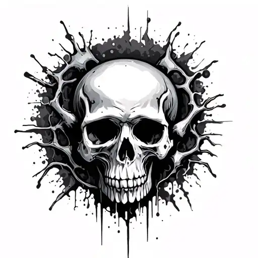 Skull Being Infected
