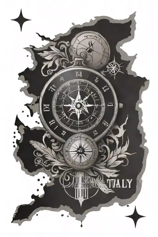 Italy Home Compass Football