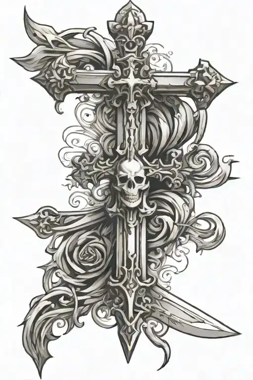 Cross That's A Sword