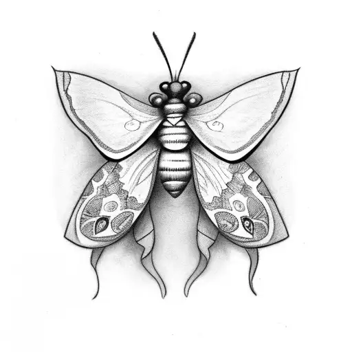 Moth That Covers Full Neck