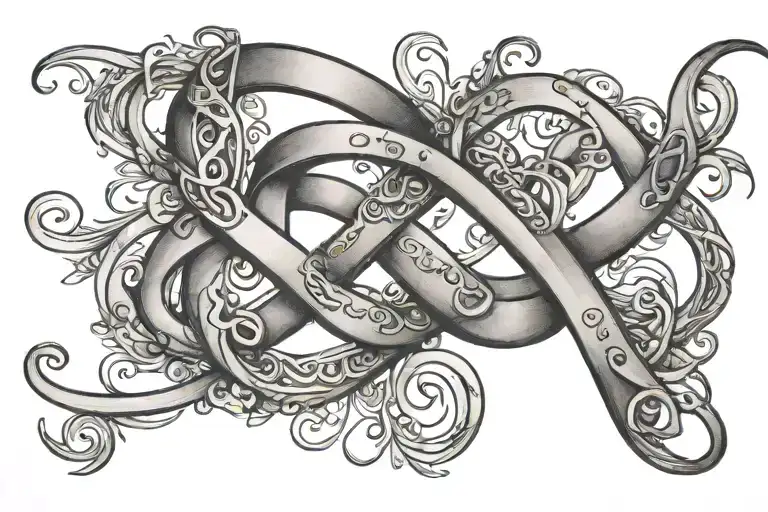 Infinity Symbol With Words