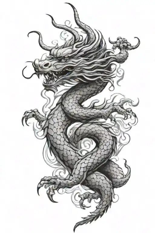 Japan Dragon Wrapped