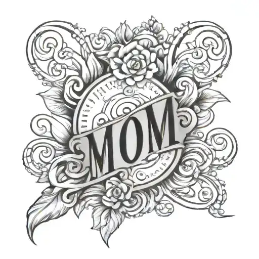 Mom Roma Numeral Date