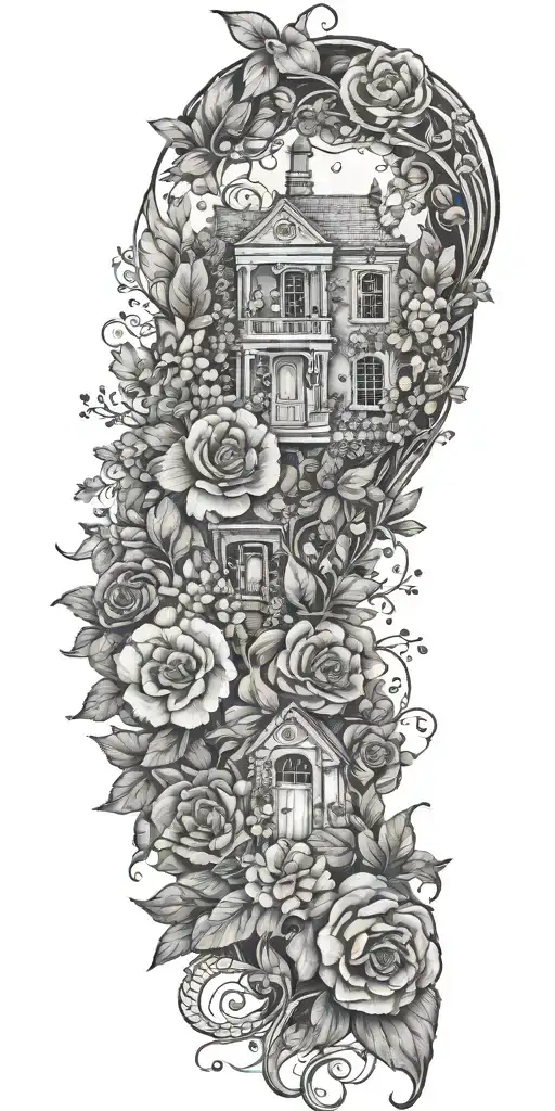 An English Garden Wrapped Around My Arm