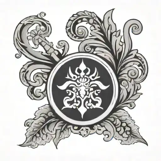 Sicilia Trinacria Symbol On The Sicilian